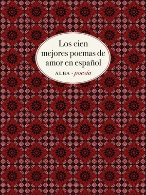 cover image of Los cien mejores poemas de amor en español
